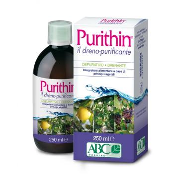 Integratore Liquido Purithin Drena Betulla,Limone,Spirea,Mirtillo 250 ml Integratore Liquido Purithin Drena Betulla,Limone,Spirea,Mirtillo 250 ml