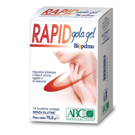 Bustine Oragel senza Glutine Rapid Gola 14 pz.