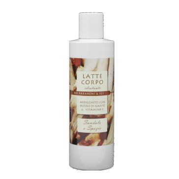 latte corpo 250ml SANDALO E SPEZIE latte corpo 250ml SANDALO E SPEZIE