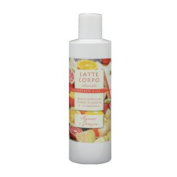 latte corpo 250ml AGRUMI E ZENZERO