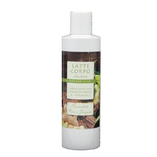 latte corpo 250ml CIOCCOLATO PERA E ZENZERO