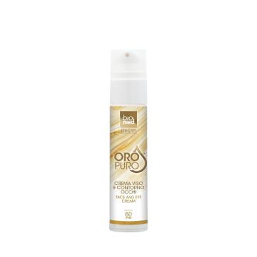 Crema Viso e Contorno Occhi all'oro colloidale 50 ml.