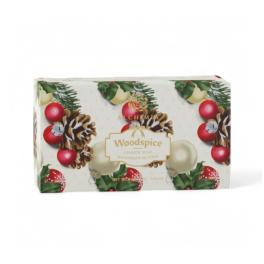 Sapone natalizio solido vegetale Xmas alle Woodspice 200 gr.