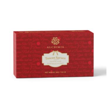 Sapone natalizio solido vegetale Xmas all' Abete rosso Toscano Tuscan Spruce 200 gr.