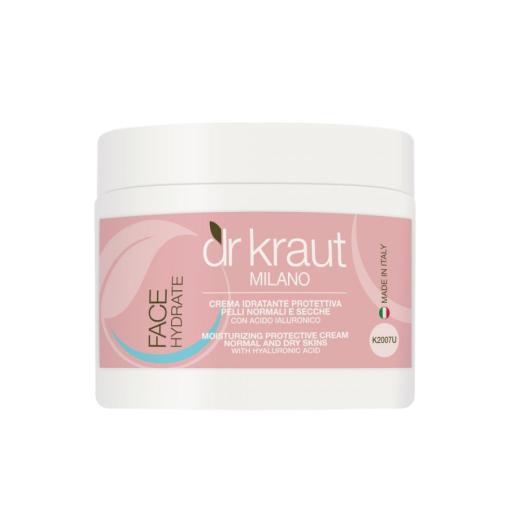 Crema Idratante Protettiva Pelli Normali e Secche  Viso vaso da 500 ml
