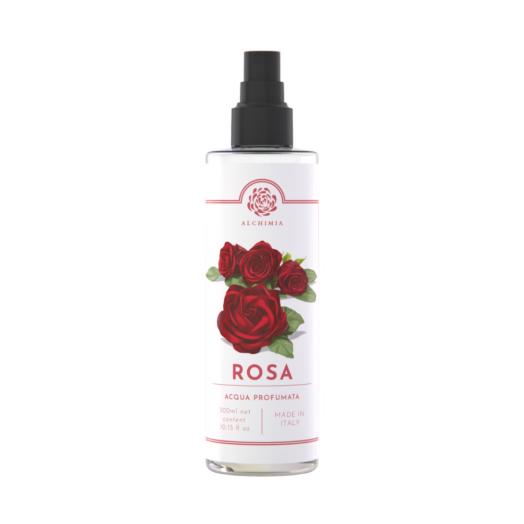 Acqua profumata Spray per il corpo alla Rosa da 300 ml.