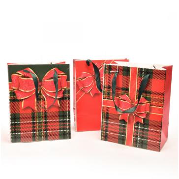 confezione da 12 sacchetto natalizio PICCOLO 18x10x23 confezione da 12 sacchetto natalizio PICCOLO 18x10x23