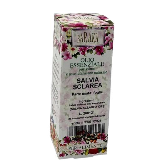 Olio Essenziale Salvia Sclarea 12 ml. Olio Essenziale Salvia Sclarea 12 ml.