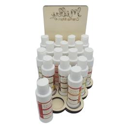 Offerta Espo in legno cm.22x20x25  da 16 postazioni con 150 crema mani ml. 100-100+50 omaggio