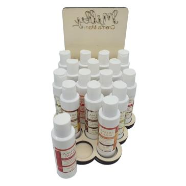 Offerta Espo in legno cm.22x20x25  da 16 postazioni con 70 crema mani ml. 100 60+10 omaggio