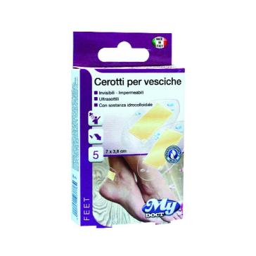 Cerotti per Vesciche Invisilbili Ultrasottili Confezione 5 pz.