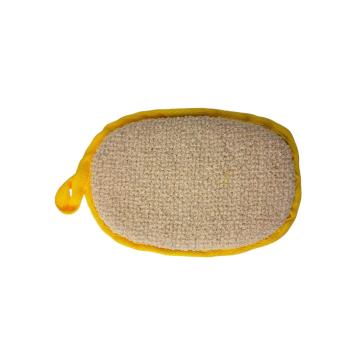 manopola di Sisal con pateletta per mano spessa 3 cm. alta 11cm e larga 11 cm