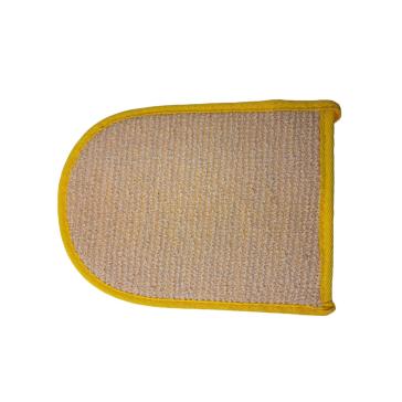 Manopola ad inserimento mano di Sisal e spugna  alto 21cm e largo 16 cm