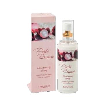 Deodorante Spray Perla Bianca da 100 ml Deodorante Spray Perla Bianca da 100 ml