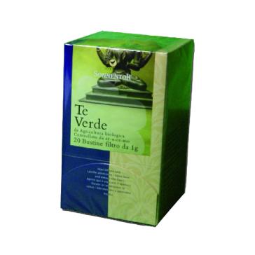 The verde Sonnentor scatola da 18 filtri bio The verde Sonnentor scatola da 18 filtri bio