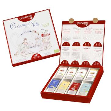 C'era una volta Scatola da Regalo con Tisane e Infusi Bio 40 filtri assortiti C'era una volta Scatola da Regalo con Tisane e Infusi Bio 40 filtri assortiti