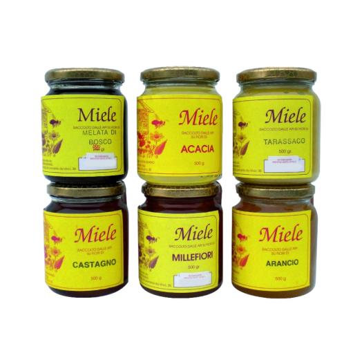 Miele Italiano di Girasole in vaso da 500 ml Miele Italiano di Girasole in vaso da 500 ml