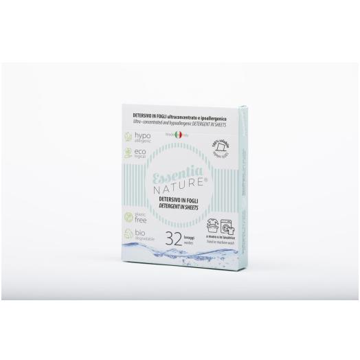 Scatola di detersivo in fogli