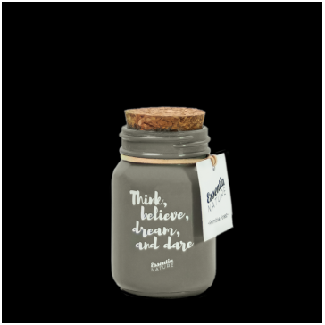 Candela in giara piccola Grigia 100 gr.primitive forest Candela in giara piccola Grigia 100 gr.primitive forest