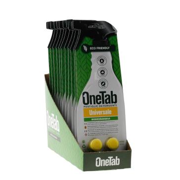 One Tab detergente Universale blister da 2 pastiglie. One Tab detergente Universale blister da 2 pastiglie.