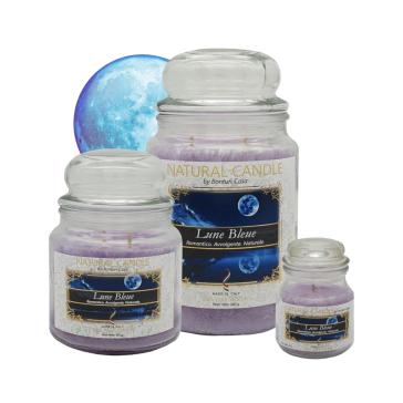 Cartone da 6 Candele Medie Lune Blue da 380 gr cad.