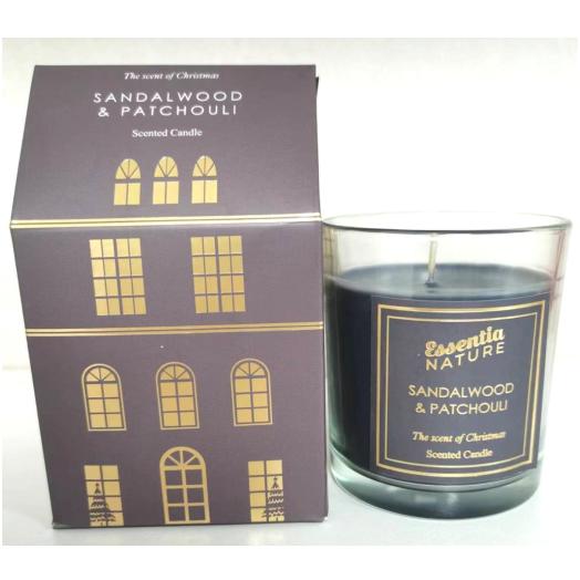 Candela villaggio profumato grigia sandalo e patchouly Candela villaggio profumato grigia sandalo e patchouly