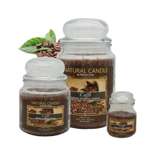 Cartone da 4 Candele Grandi Caffe da 580 gr cad.