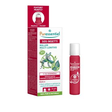 Roll-on SOS insetti multi-lenitivo bio x punture di zanzare, piante e meduse 5 ml