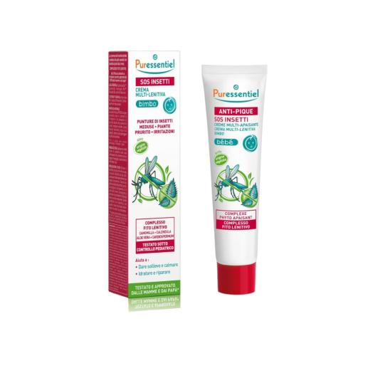 Crema Bimbi multi-lenitiva bio SOS insetti x punture di zanzare, piante e meduse 30 ml