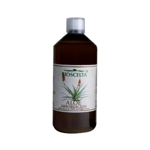Succo Aloe Arborescens puro al 100% da 1000 ml.