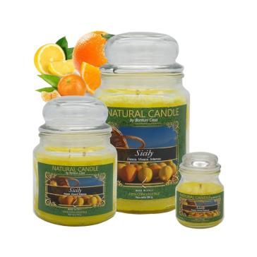 Cartone da 4 Candele Grandi Sicily da 580 gr cad.