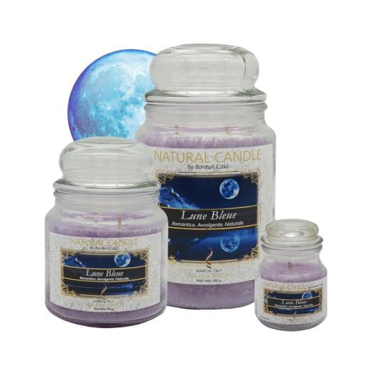 Cartone da 4 Candele Grandi Lune Blue da 580 gr cad.