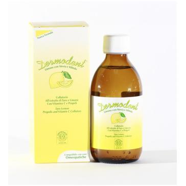 Colluttorio Dermodent eco-bio al limone da 200 ml Colluttorio Dermodent eco-bio al limone da 200 ml