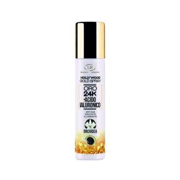 Spray Viso Oro Anti Age,Idratante,Illuminante 24K 75 ml