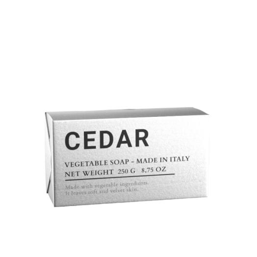 Sapone solido vegetale For Men  Cedar 250 gr. Sapone solido vegetale For Men  Cedar 250 gr.