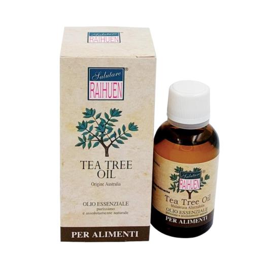 Olio Essenziale Tea tree Raihuen    30    ML. Olio Essenziale Tea tree Raihuen    30    ML.