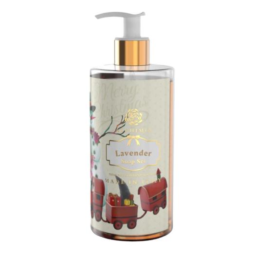Sapone Liquido Xmas alla Lavanda Pupazzo di neve  da  500 ml. Sapone Liquido Xmas alla Lavanda Pupazzo di neve  da  500 ml.