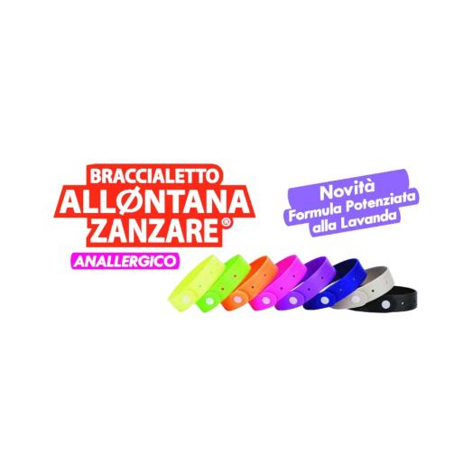 Bracciale  Allontana Zanzare Anallergico Singolo
