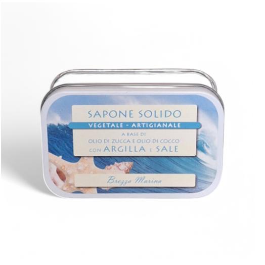 saponetta al sale e argilla 85g BREZZA MARINA