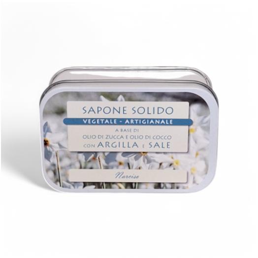 saponetta al sale e argilla 85g NARCISO