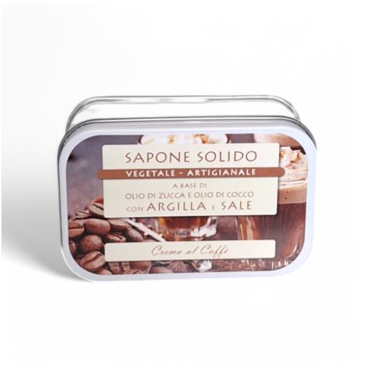 saponetta al sale e argilla 85g CREMA AL CAFFE' IPA