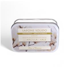 saponetta al sale e argilla 85g FIORI D'INVERNO