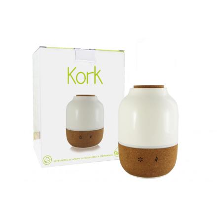 Diffusore Kork in Ceramica e Sughero con cavo elettrico
