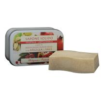 saponetta al sale e argilla 85g MELOGRANO E PISTACCHI IPA