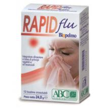 Integratore Rapid Flu a Base di Principi Vegetali e Oli Essenziali 12 pz Orosolubili