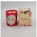 Candela Romantica alla Rosa Medicea e Peonia 160 gr.