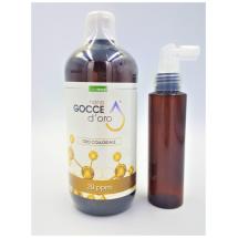 Oro GROSSO Colloidale 20 ppm 500 ml + dosatore spray 100 ml