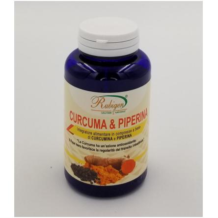 Compresse Curcuma Piperina 120 cpr 500mg