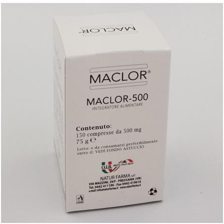 XXXXXCompresse Magnesio Cloruro Maclor 500 da 150cpr.ESAURITO