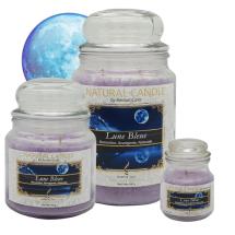 Cartone da 6 Candele Piccole Lune Blue da 90 gr cad.